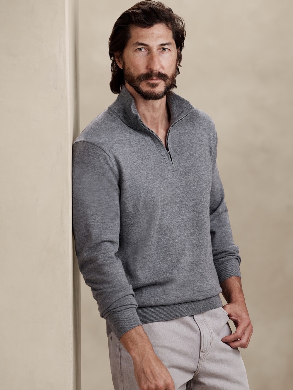 Banana Republic Raoul Italian Merino Sweater